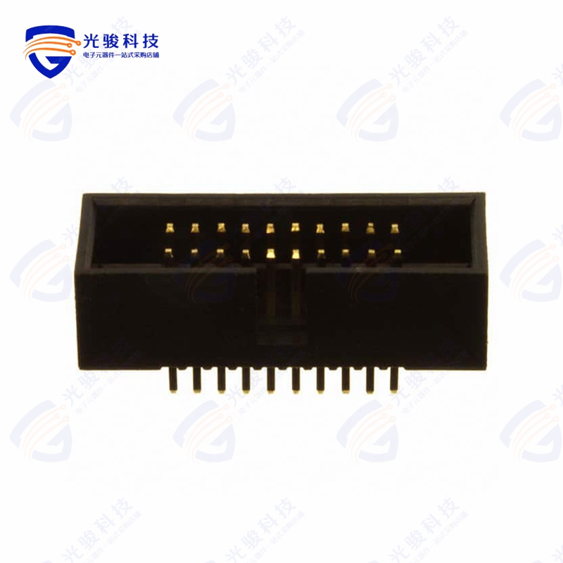 SBH41-NBPB-D10-ST-BK《CONN HEADER VERT 20POS 1.27MM》