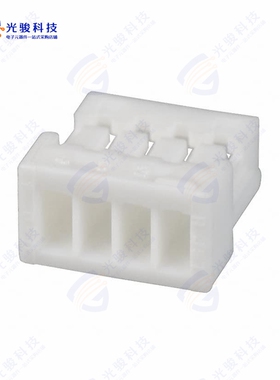 SHR-04V-S《CONN HOUSING SH 4POS 1MM WHITE》