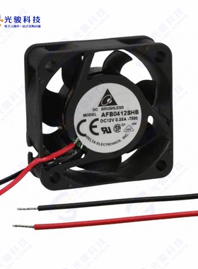 AFB0412SHB-T500《FAN AXIAL 40X15MM 12VDC WIRE》