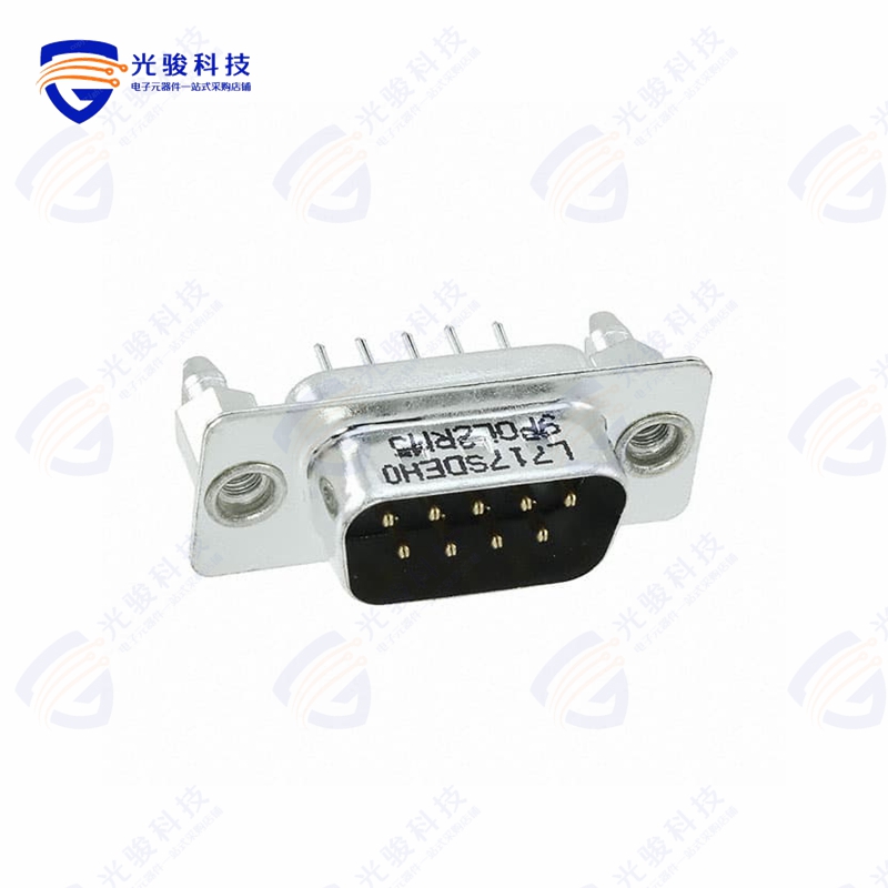 L717SDEH09POL2RM5《CONN D-SUB PLUG 9POS VERT SLDR》