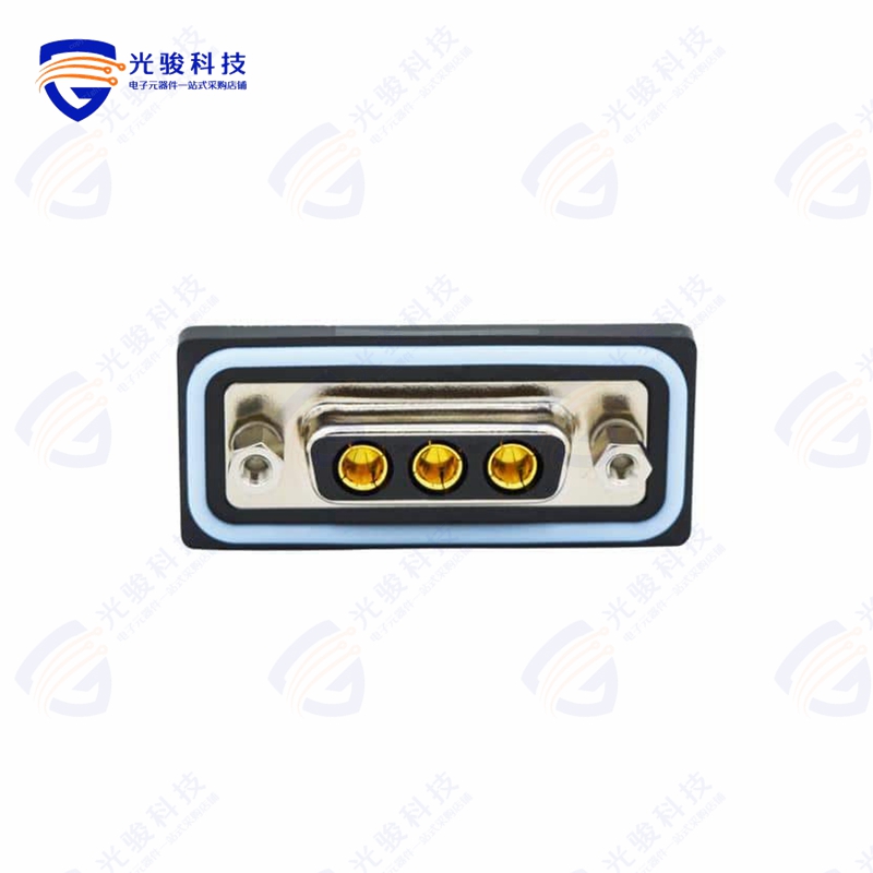 CDFR3W3213L411《CONN D-SUB RCPT 3POS R/A SLDR》