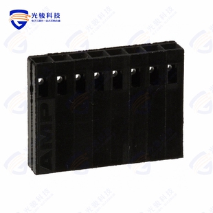 CONN .100 SINGLE 8POS 87499 HOUSING