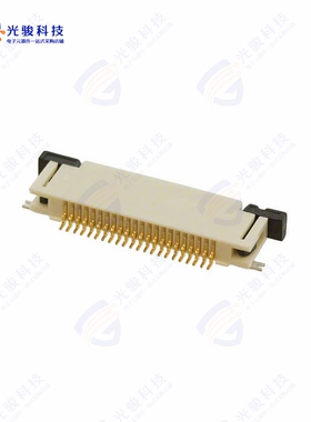 524352271《CONN FFC TOP 22POS 0.50MM R/A》