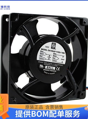 AC风扇OA109AP-11/22-1WB【FAN AXIAL 120X38MM 115/230VAC】