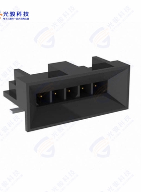 466220501《CONN HEADER SMD R/A 5POS 3MM》