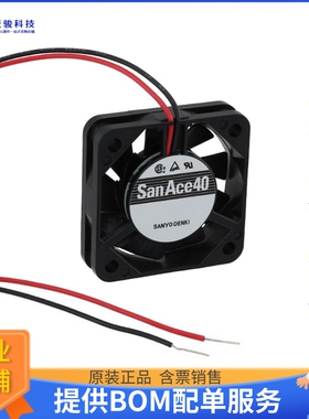 无刷直流风扇109P0405H302【FAN AXIAL 40X28MM BALL 5VDC WIRE】