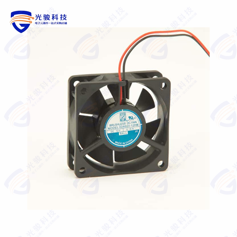 OD6020-24HB02A《DC FAN 24V 60X60X20MM》