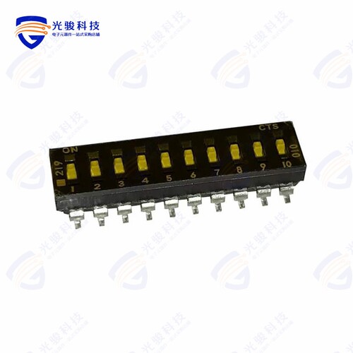219-10LPST 《SWITCH SLIDE DIP SPST 100MA 20V》