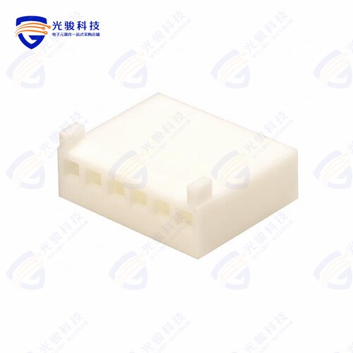 22013067《CONN HOUS 6POS .100 W/RAMP/RIB》