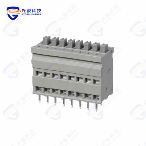 TBL009V-254-08GY-2GY《TERMINAL BLOCK, SCREWLESS, 2.54,》
