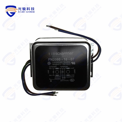 FN2080-16-07《LINE FILTER 110/250VAC 16A CHASS》