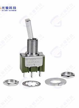 M2012ES1W01 《SWITCH TOGGLE SPDT 6A 125V》