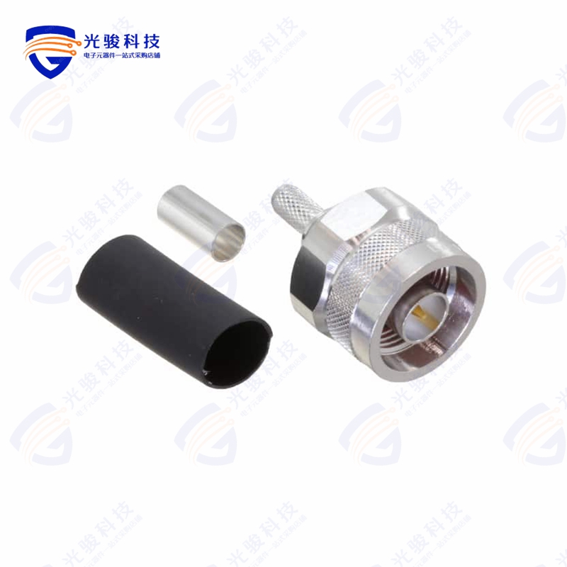 EZ-195-NMH-X《N-MALE (PLUG) CRIMP CONNECTOR, N》