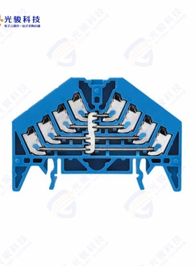 1267920000《TERM BLK DISTRIB 16POS 9.2MM BLU》