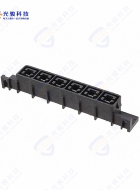 556881-6《CONN RCPT 6POS 11.18MM PCB SLDR》