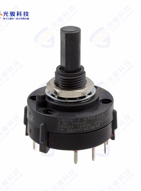 A20405RNCQK 《SWITCH ROTARY 4POS 2.5A 125V》
