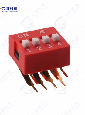 KAS2104E 《SWITCH SLIDE DIP SPST 25MA 24V》