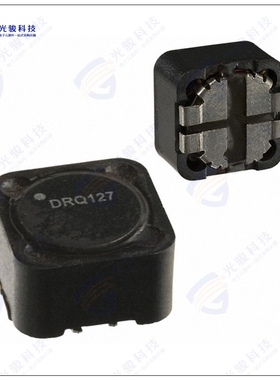 DRQ127-470-R 电感器INDUCT ARRAY 2 COIL 47.05UH SMD