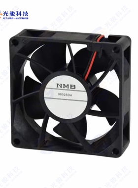 08025DA-12N-EU-02《80MM X 80MM X 25MM, 12VDC, W 4-W》