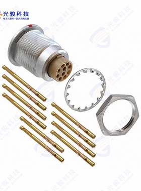 JBXER2G10FCSDSR《CONN RCPT FMALE 10POS GOLD CRIMP》