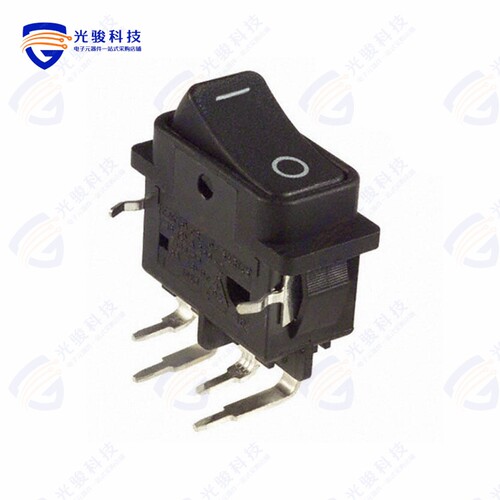 DF62J12S2APQA 《SWITCH ROCKER DPST 16A 125V》