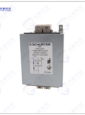 5500.2267 滤波器LINE FILTER 125V/250VAC 6A DIN