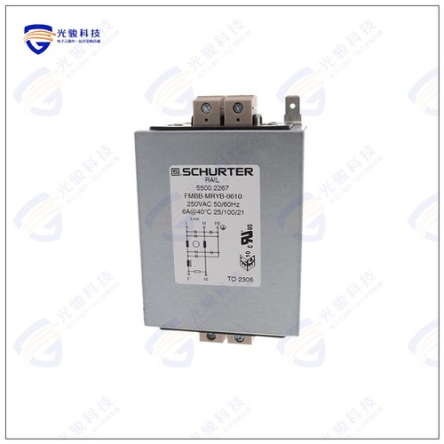5500.2267 滤波器LINE FILTER 125V/250VAC 6A DIN