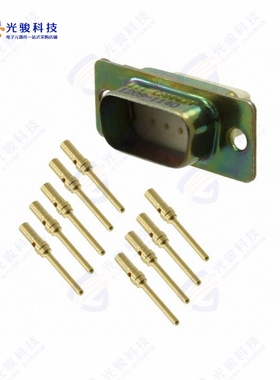 DEMA-9P《CONN D-SUB PLUG 9P PNL MT CRIMP》