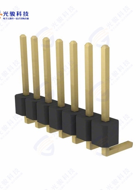 PRPC007SGAN-M71RC《CONN HEADER R/A 7POS 2.54MM》