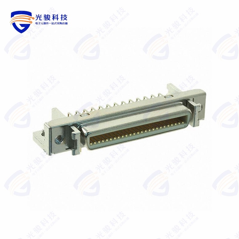 N10250-52E2PC《CONN RCPT 50POS R/A SOLDER》