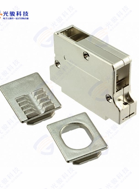 1727040119《CONN BACKSHELL 25P 90/180DEG GRY》