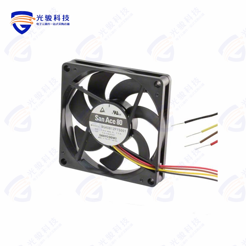 9GA0824P6G001《FAN 80X20MM 24VDC TACH,PWM》