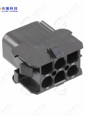 794536-1《CONN RCPT HSG 6POS 150C BLK》