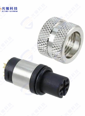 858-004-20SRLS4《M12 4P A-CODE FEMALE SS SHELL, S》