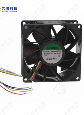PF92381BX-000U-S99《FAN AXIAL 92X38MM 12VDC WIRE》