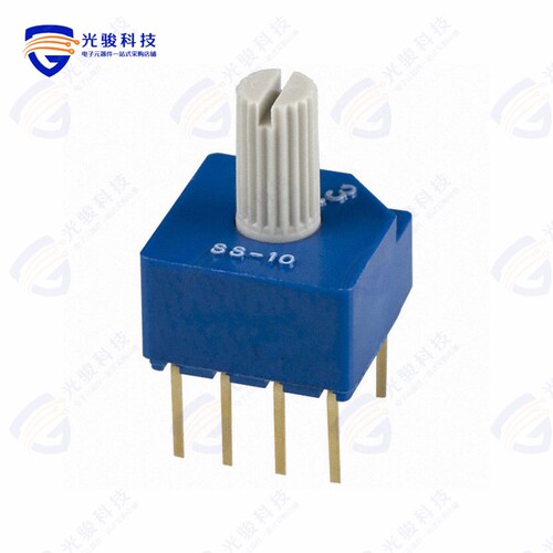 SS-10-23NP-LE 《SWITCH ROTARY DIP DP3T 100MA 5V》