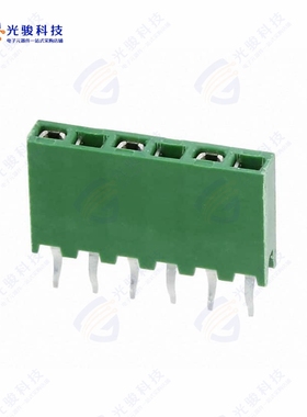 215299-6《CONN RCPT 6POS 0.1 GOLD PCB》