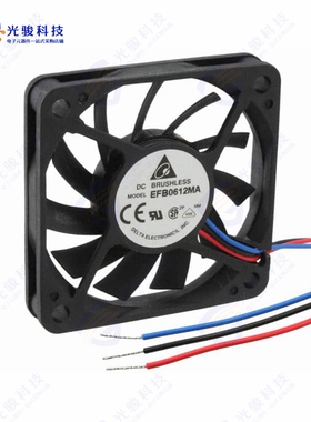 EFB0612MA-F00《FAN AXIAL 60X10MM 12VDC WIRE》
