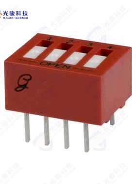 76RSB04ST 《SWITCH ROCKER DIP SPST 150MA 30V》