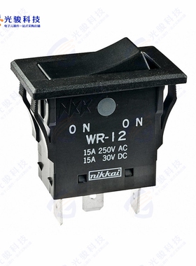 WR12AF 《SWITCH ROCKER SPDT 15A 125V》
