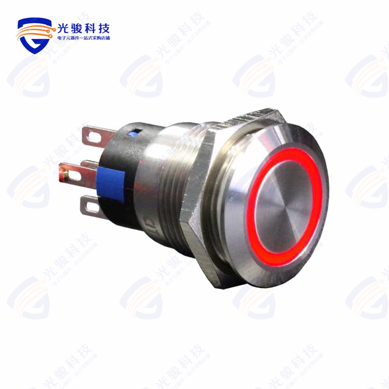 AHU1NBSR24 《SWITCH PB ANTI-VANDAL UL, 19MM,》