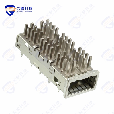 2057855-1《CONN QSFP+ CAGE W/HSINK PRESS RA》