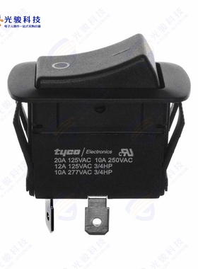 1571095-2 《SWITCH ROCKER SPST 20A 125V》