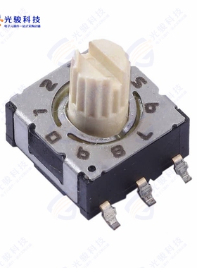 220AMC10R 《SWITCH ROTARY DIP BCD 100MA 50V》