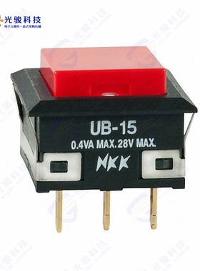 UB15KKG01N-C 《SWITCH PUSH SPDT 0.4VA 28V》