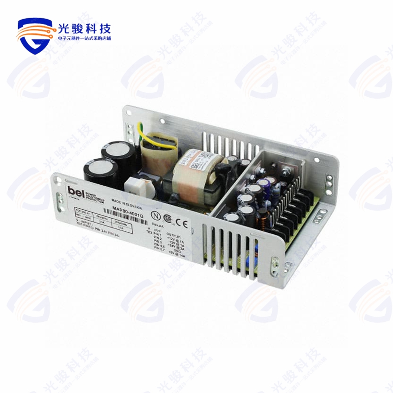 MAP80-4001G《AC/DC CNVRTR 5V 24V -12V 12V 80W》