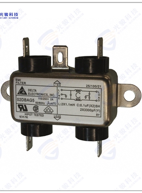 02DBAG5 滤波器LINE FILTER 115V/250VAC 2A CHASS