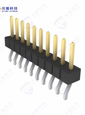 GBC10SBSN-M89《CONN HEADER SMD R/A 10POS 2.54MM》