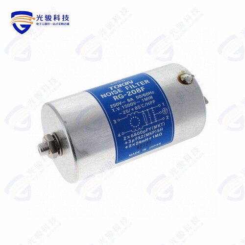 RG-208F2《POWER LINE FILTER, CYLINDER TYPE》