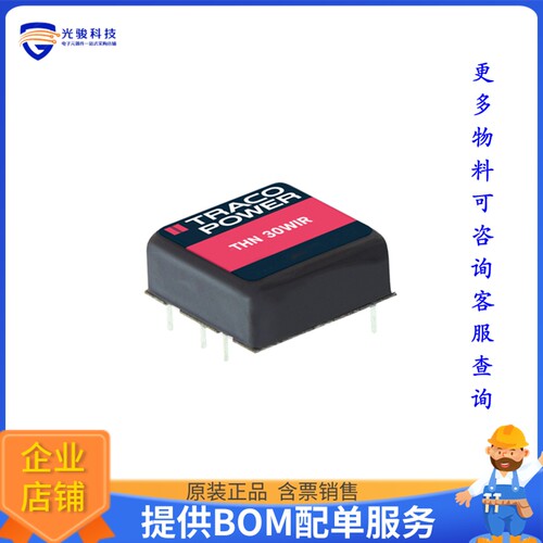 THN 30-2411WIR电源模块【31 WATT DC/DC CONVERTER, RAILWAY】